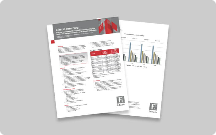 COMMENCE 5-year clinical summary