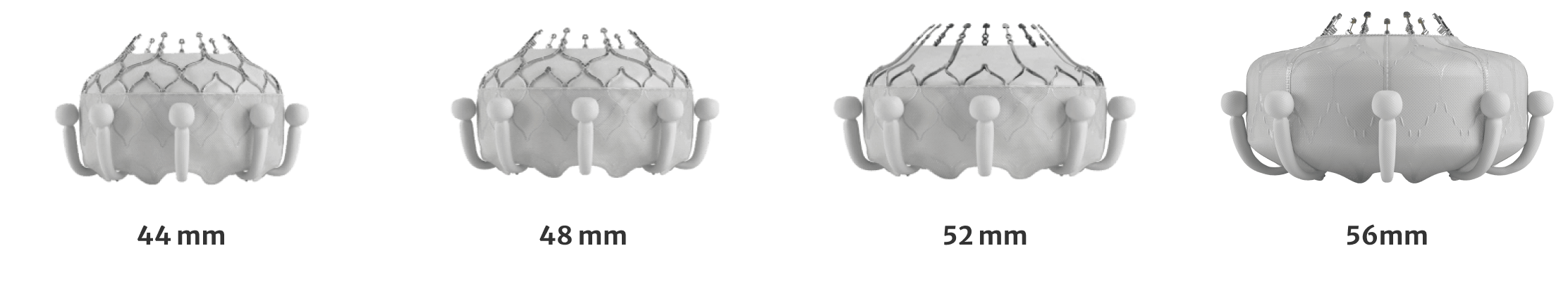 Multiple valve sizes