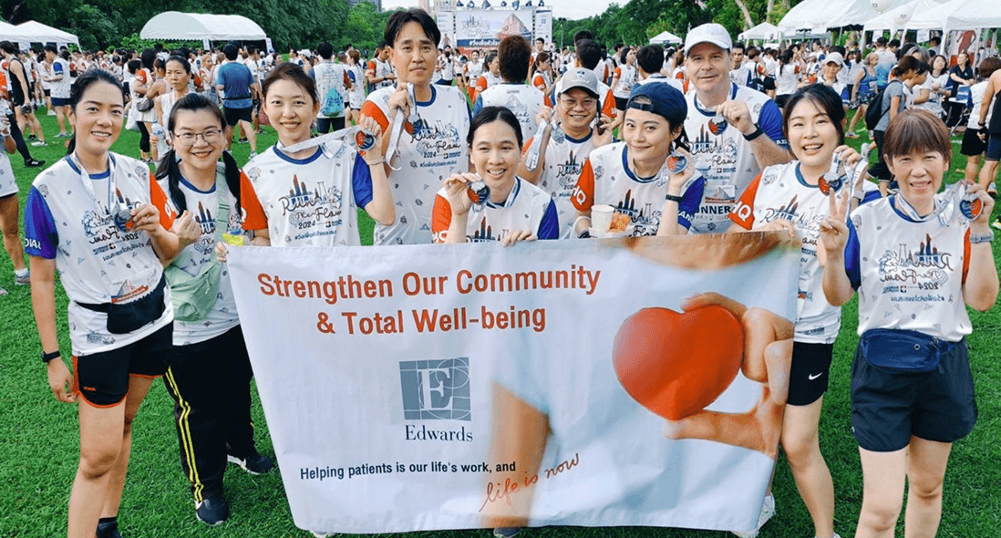 Edwards employees joining activity