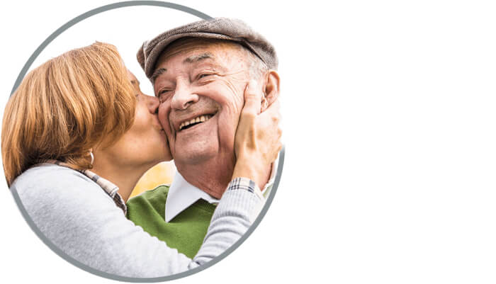 Photo of father and daughter