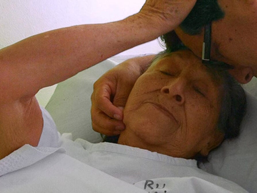 Photo of mother and son