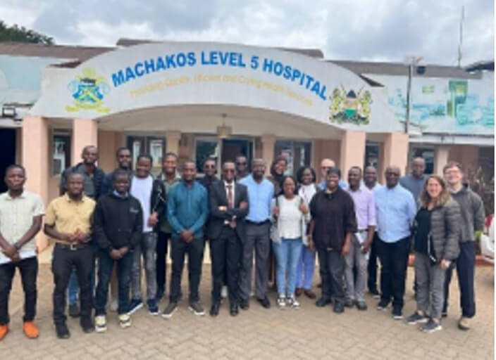 Team heart in Kenya