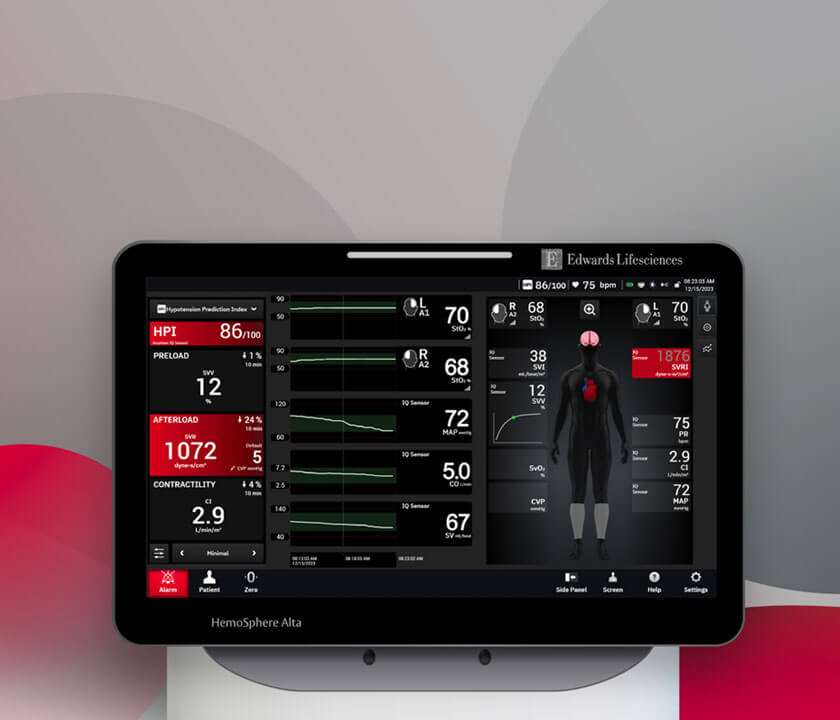 HemoSphere Alta monitor Edwards Lifesciences