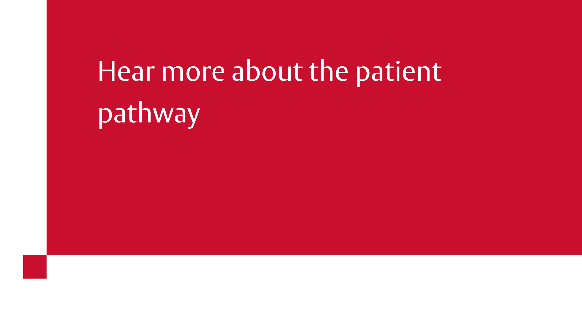 Hear more about patient thumb