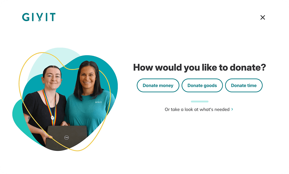 The GIVIT donation funnel