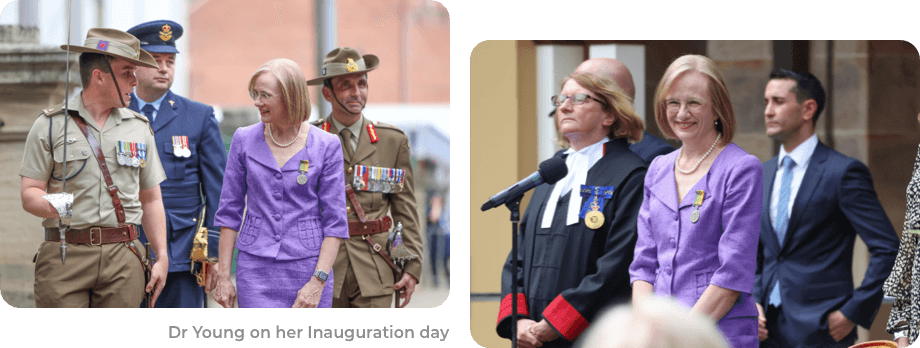 Dr Young's inauguration