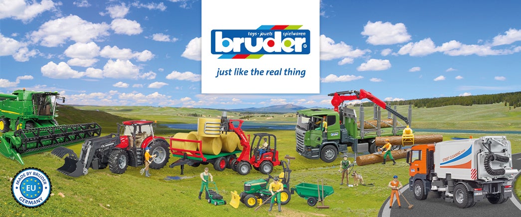 BRUDER-lelut tulevaisuuden viljelijöille - Kramp