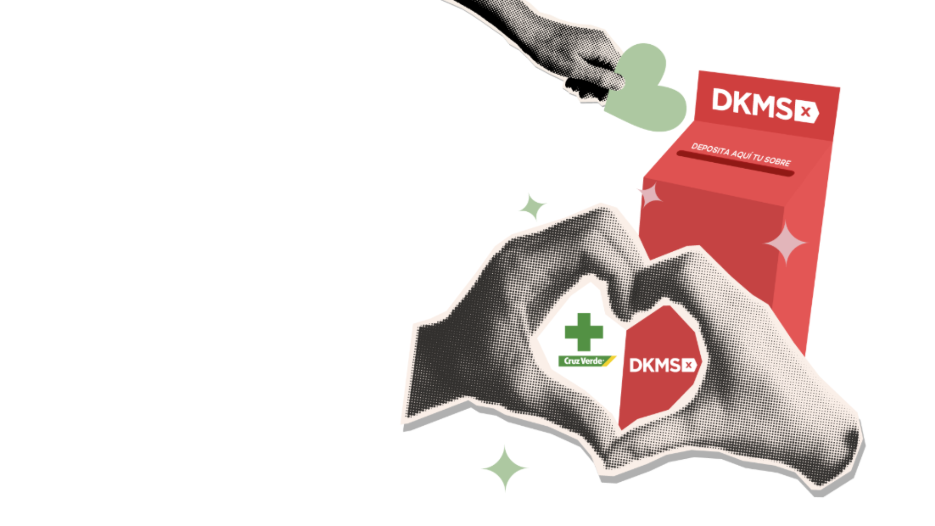 Farmacias Cruz Verde y DKMS