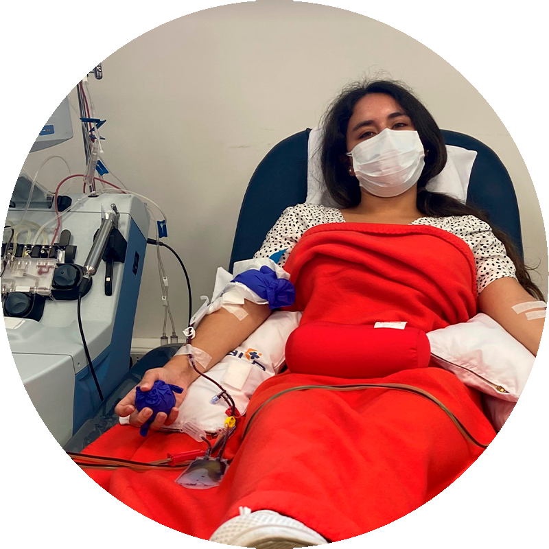 Josefa Ormazábal donante DKMS