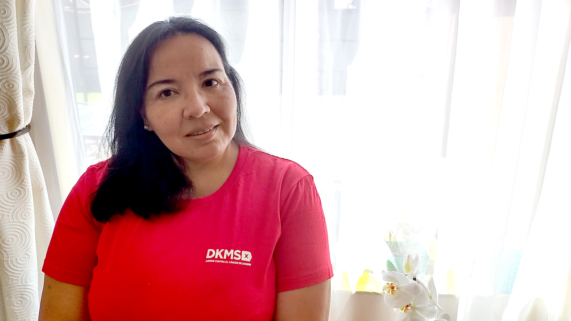Mónica Sepúlveda voluntaria DKMS 