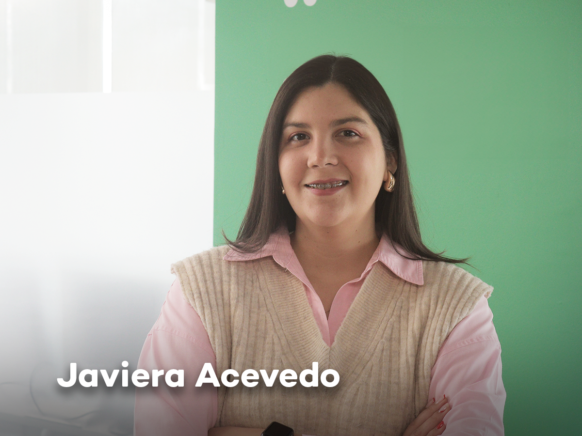 Javiera Acevedo, Encargada de Nuevas Plataformas DKMS Chile