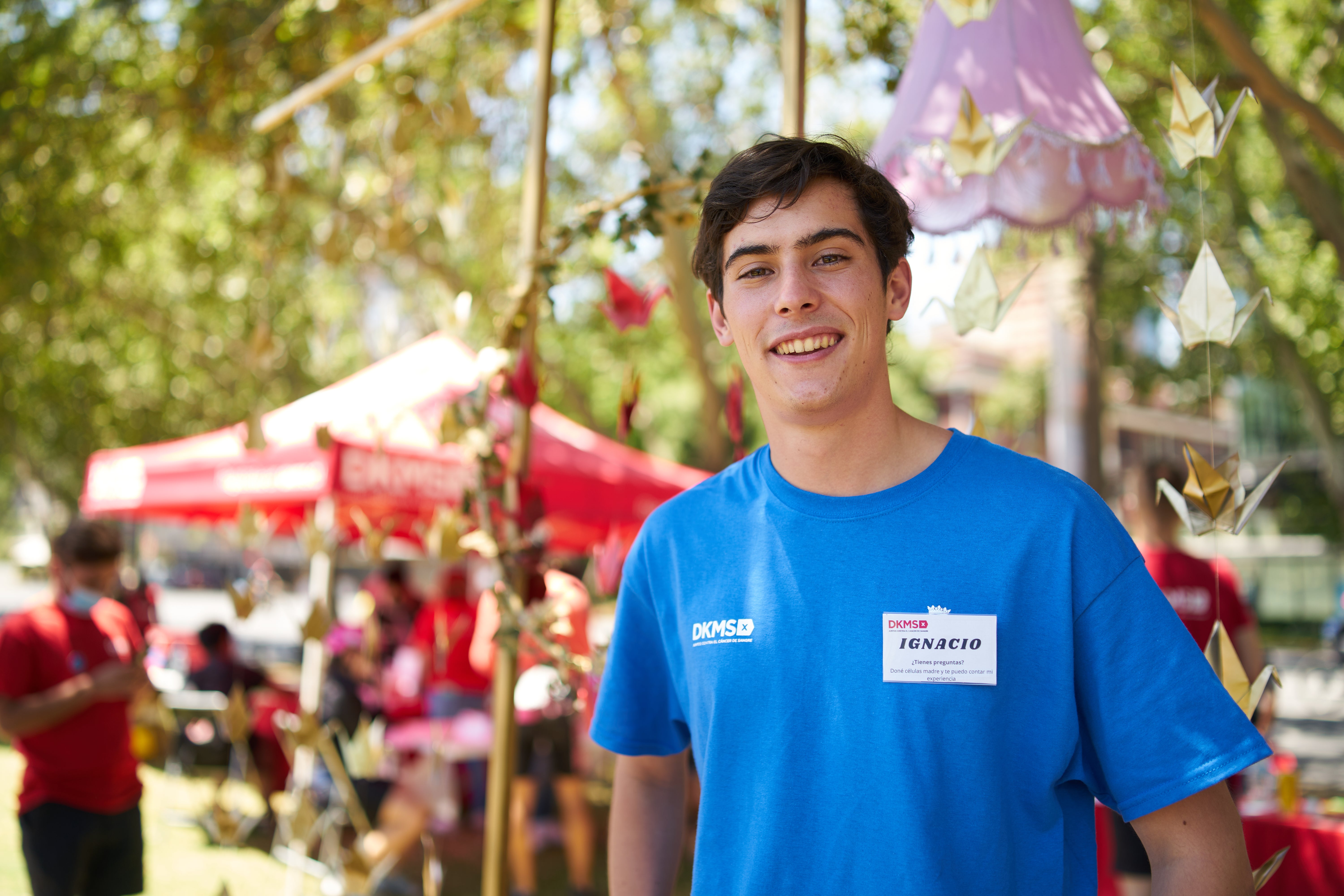 Ignacio Guzmán donante DKMS 