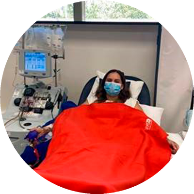 Gabriela Toledo donante DKMS