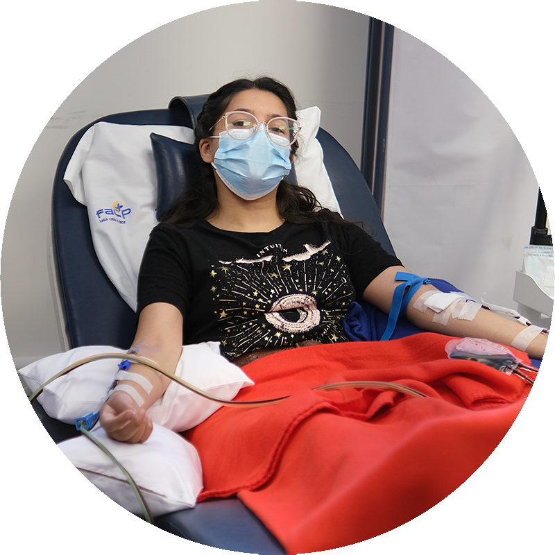 Karina Garrido donante DKMS