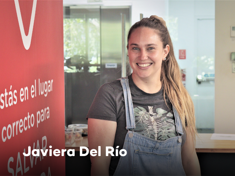 Javiera Del Río, Encargada de recaudación de fondos DKMS Chile