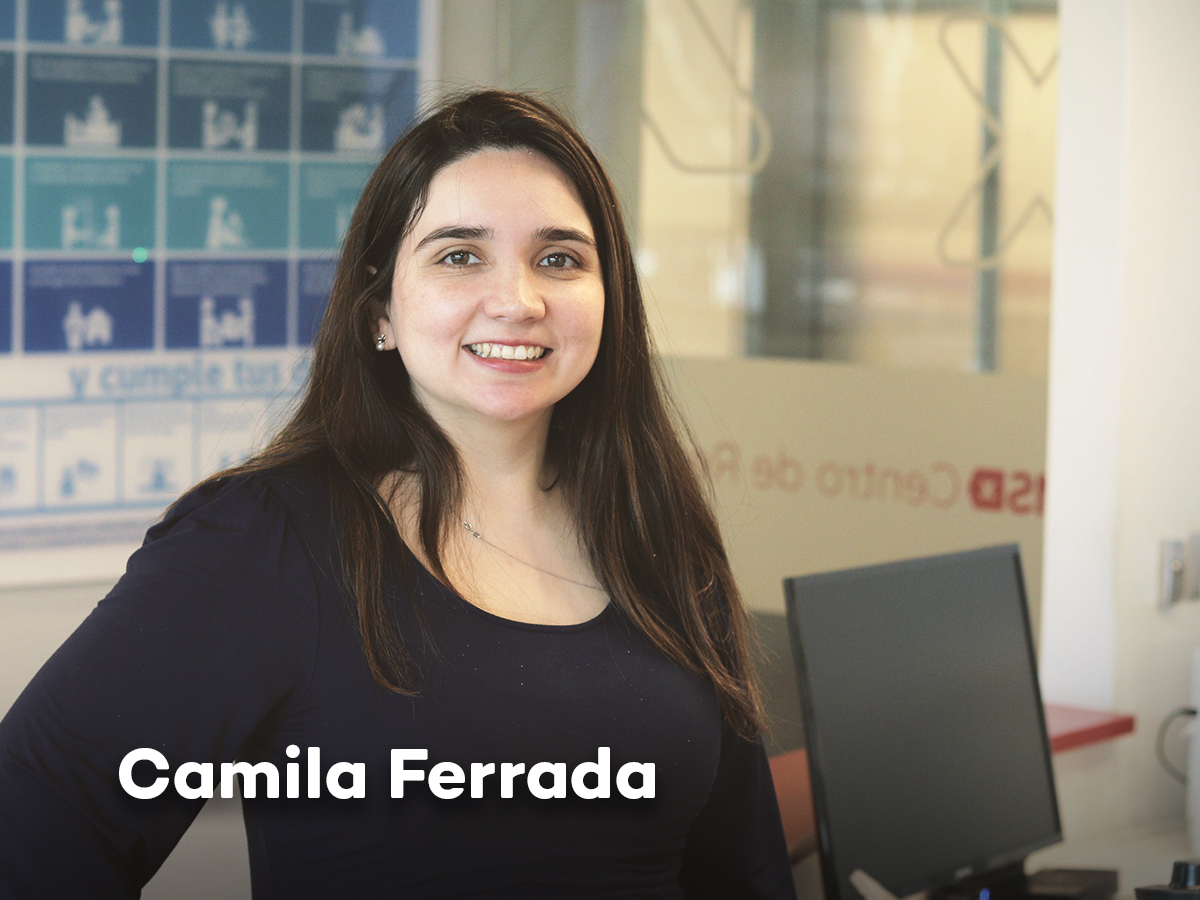 Camila Ferrada, Coordinadora de donantes DKMS Chile