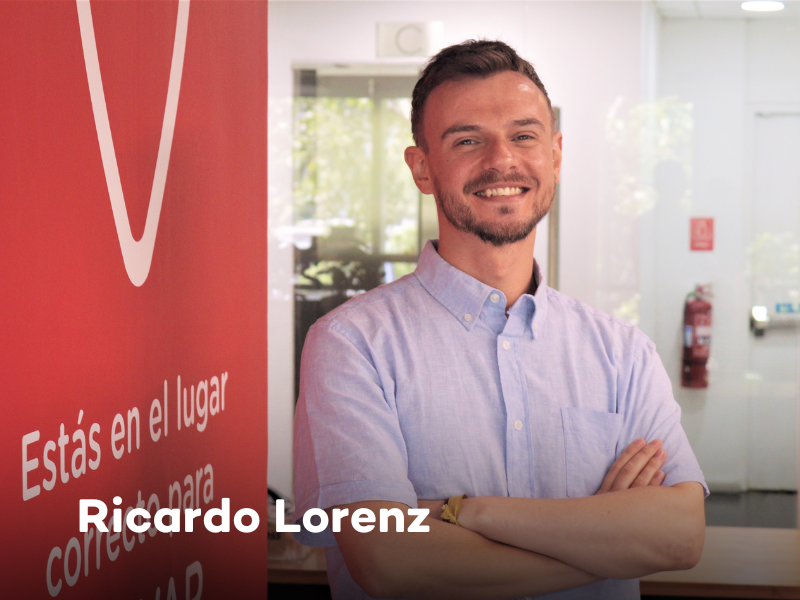 Ricardo Lorenz, Encargado de Servicio de Atención al Cliente DKMS Chile