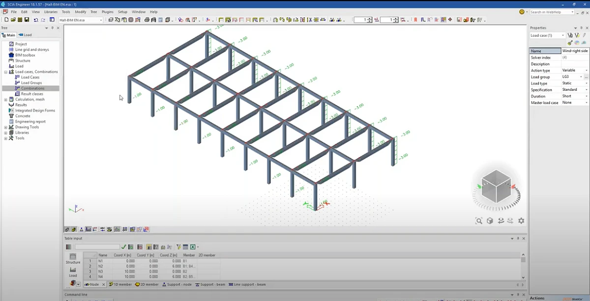 Import din SCIA Engineer în IDEA StatiCa - Crearea fișierului XML