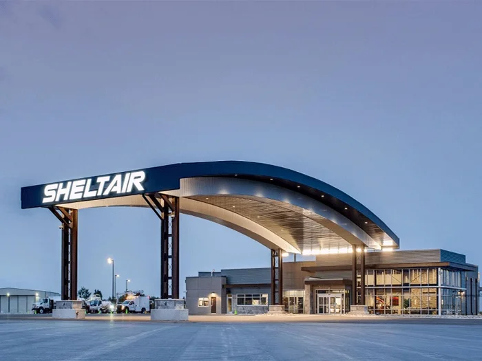 Cobertura de Drive-Through do Aeroporto Metropolitano de Rocky Mountain, Estados Unidos