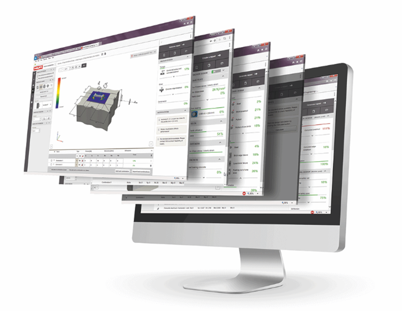 IDEA StatiCa en Hilti voetplaat software