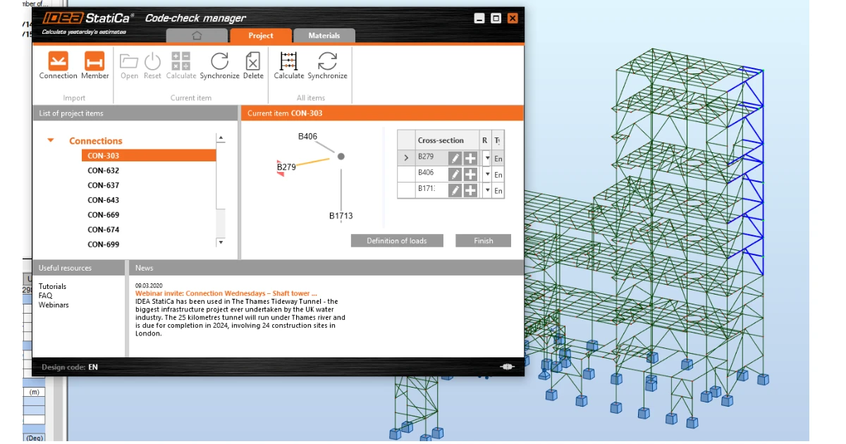 RFEM and RSTAB BIM link improvements