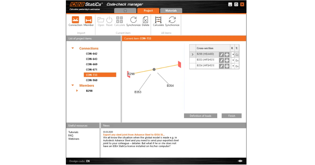 Unified GUI for CAD and FEA