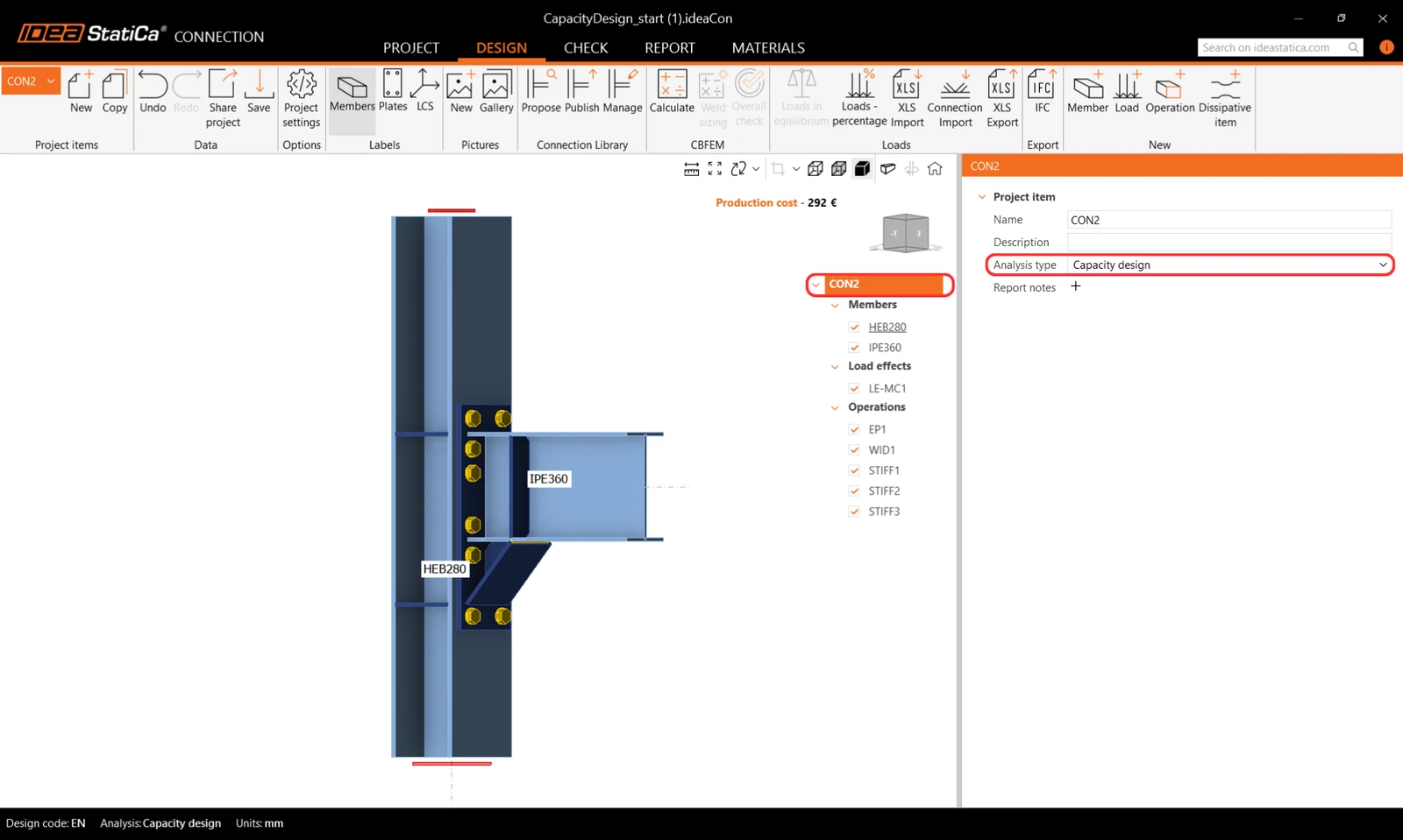 Capacity design (EN)