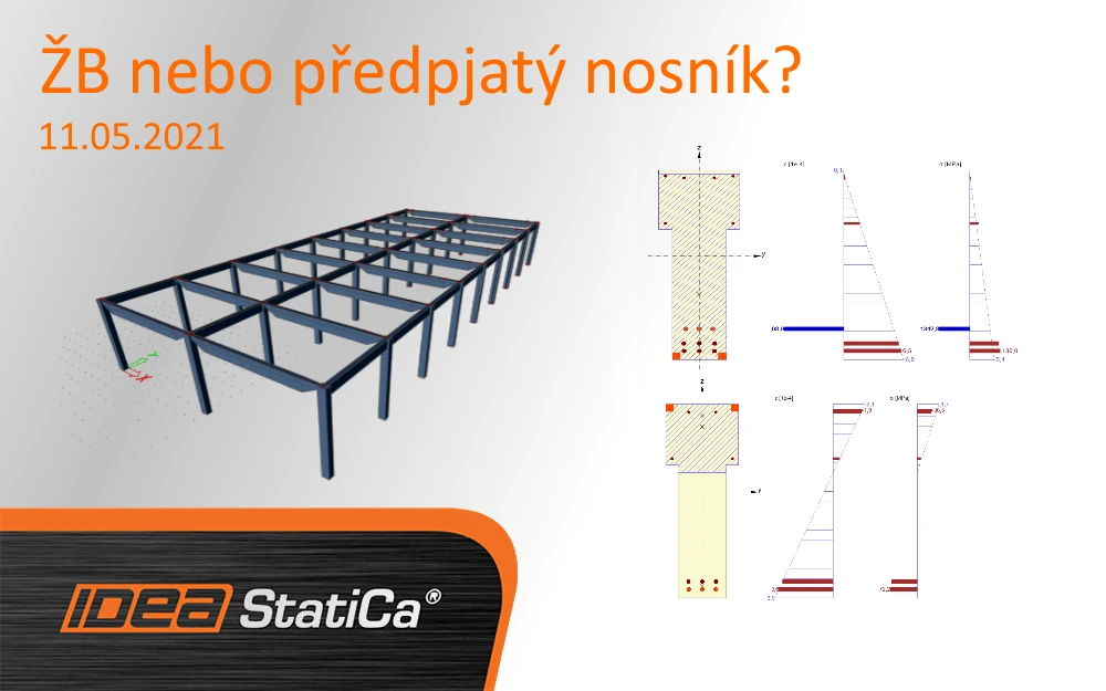Železobetonový nebo předpjatý nosník?