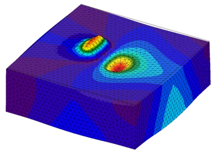 3D Betonvolumen