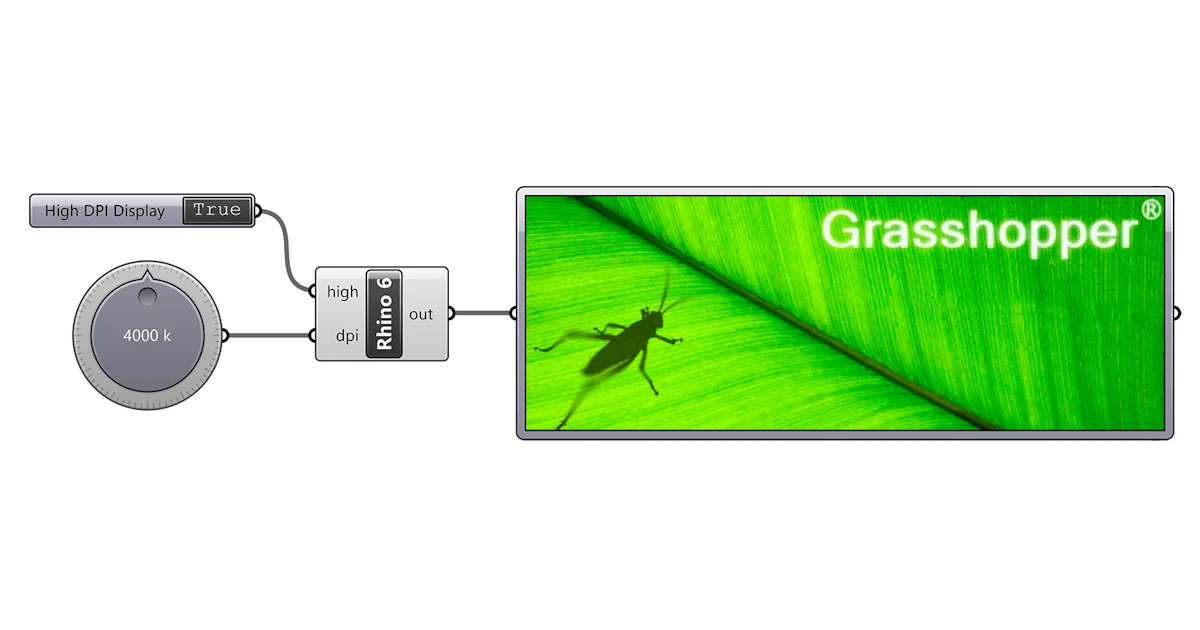 Description of Grasshopper plugin components