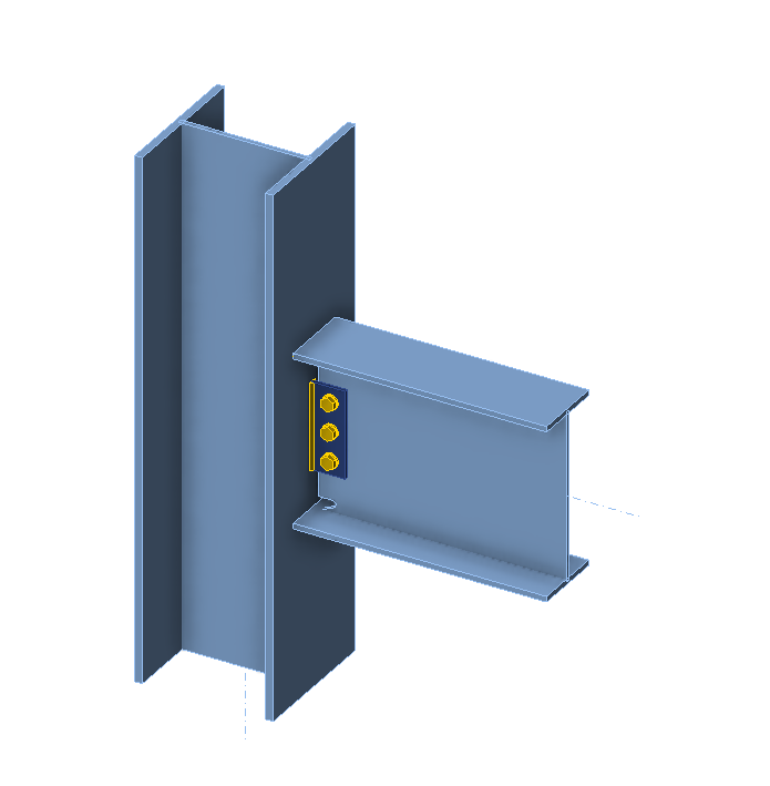 Beam to column flange, Directly Welded Flange- Plated FR Moment Connection
