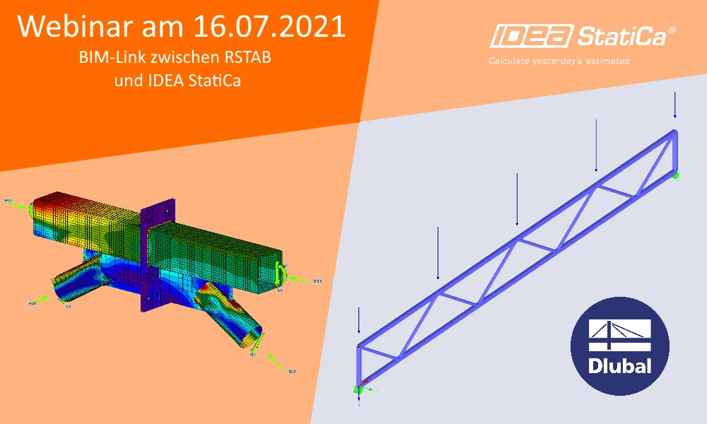 Effiziente BIM-Anbindung von RSTAB/RFEM und IDEA StatiCa