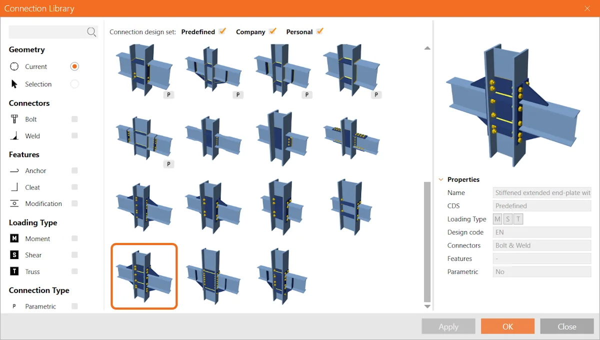 Connection Library – uw ontwerptemplates