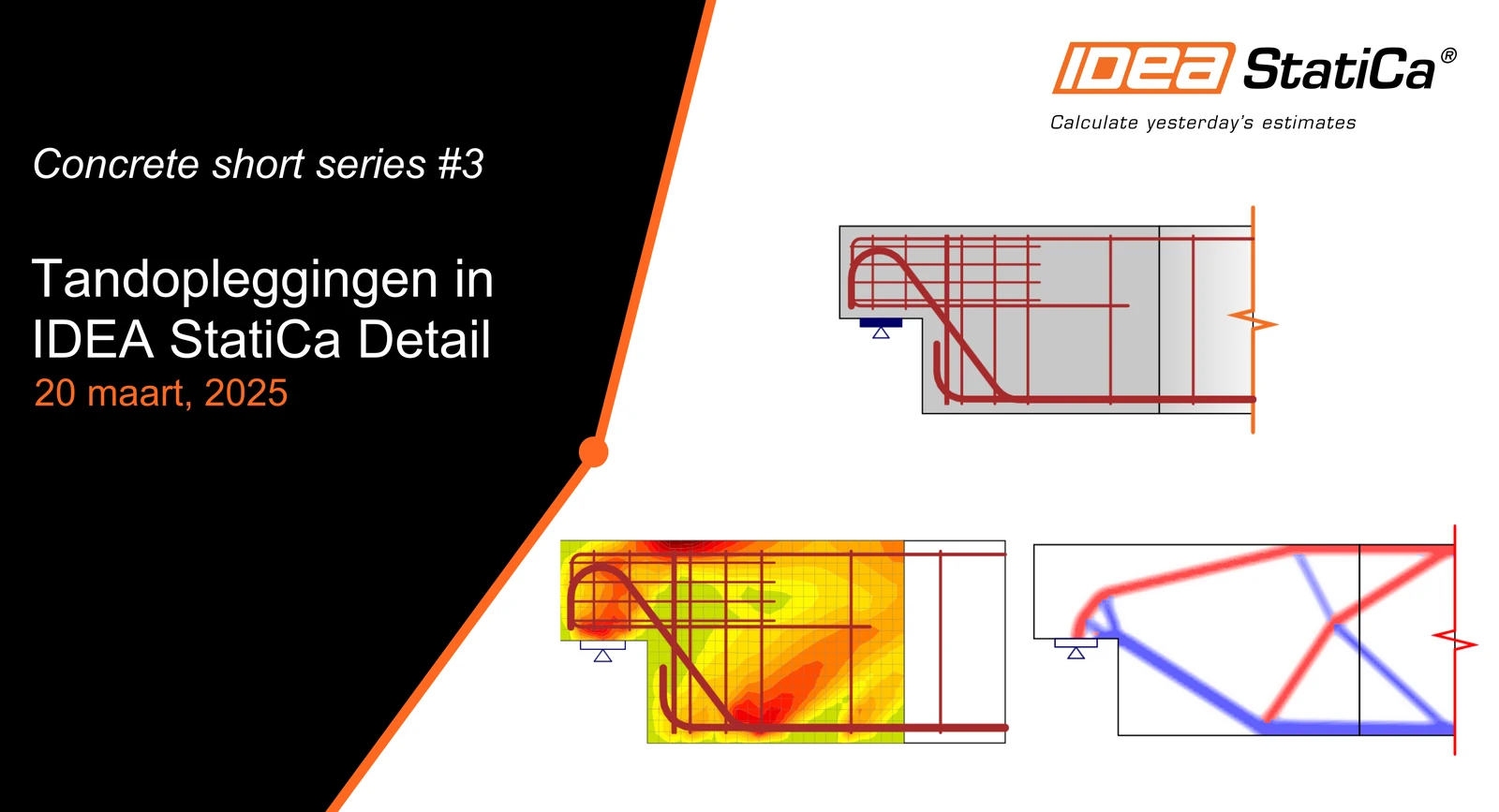 Tandopleggingen in IDEA StatiCa Detail