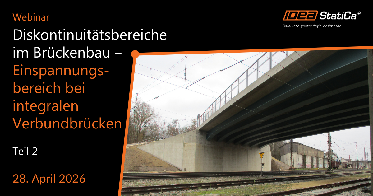 Diskontinuitätsbereiche im Brückenbau – Teil 2: Einspannungsbereich bei integralen Verbundbrücken