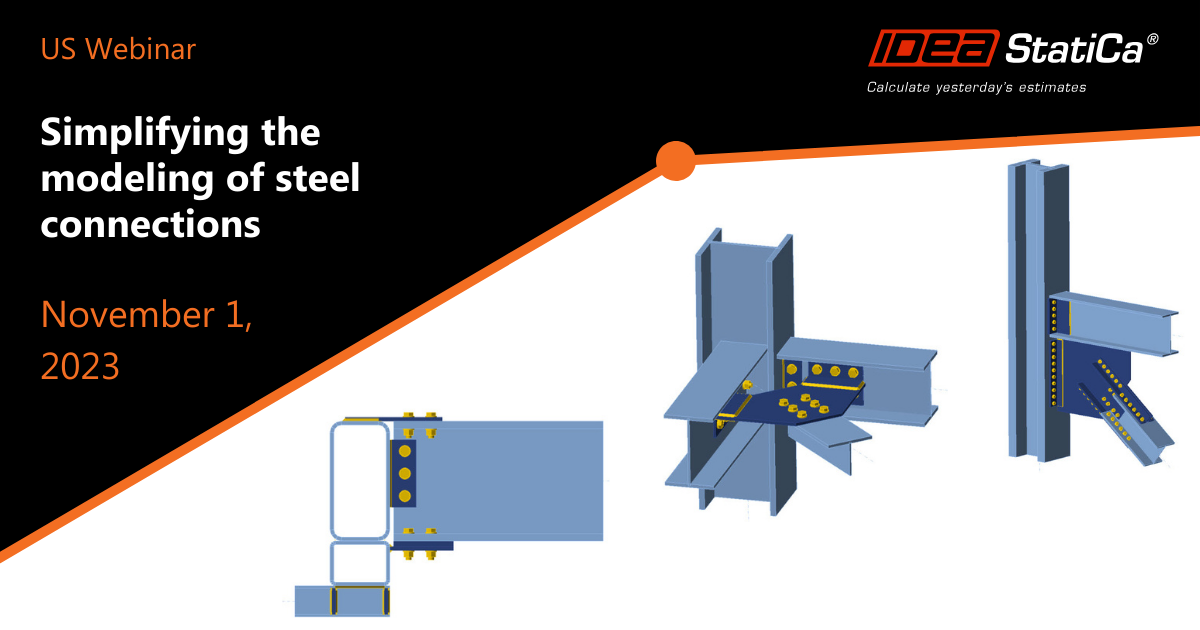 Simplifying the modeling of steel connections