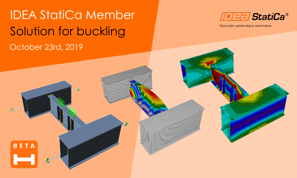 IDEA StatiCa Module ชิ้นส่วน – ทางออกสำหรับการโก่งเดาะ