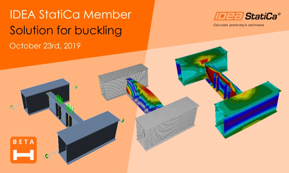 IDEA StatiCa Module ชิ้นส่วน – ทางออกสำหรับการโก่งเดาะ