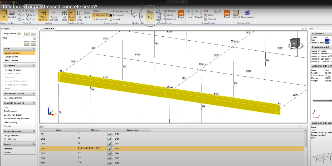 Enlace BIM entre IDEA StatiCa BIM e IDEA StatiCa Beam