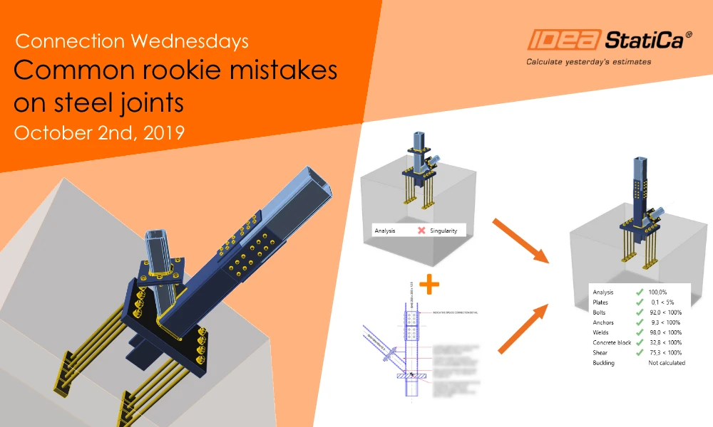 Connection Wednesdays – Gyakori kezdői hibák acél kapcsolatoknál