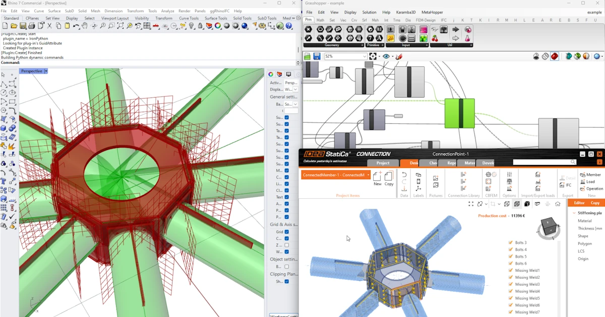 EDGE Amsterdam West - parametrisches Design in Grasshopper