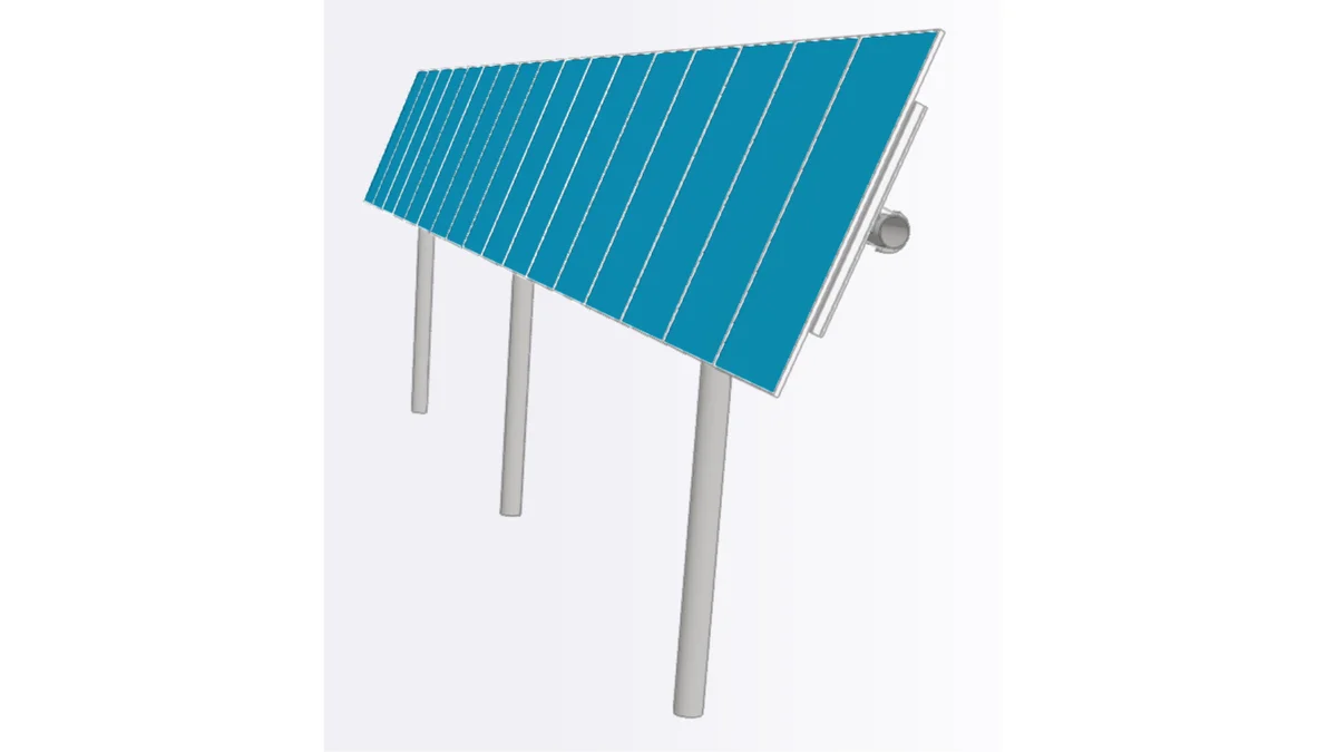 Otočný solární panel, Voorthuizen 02