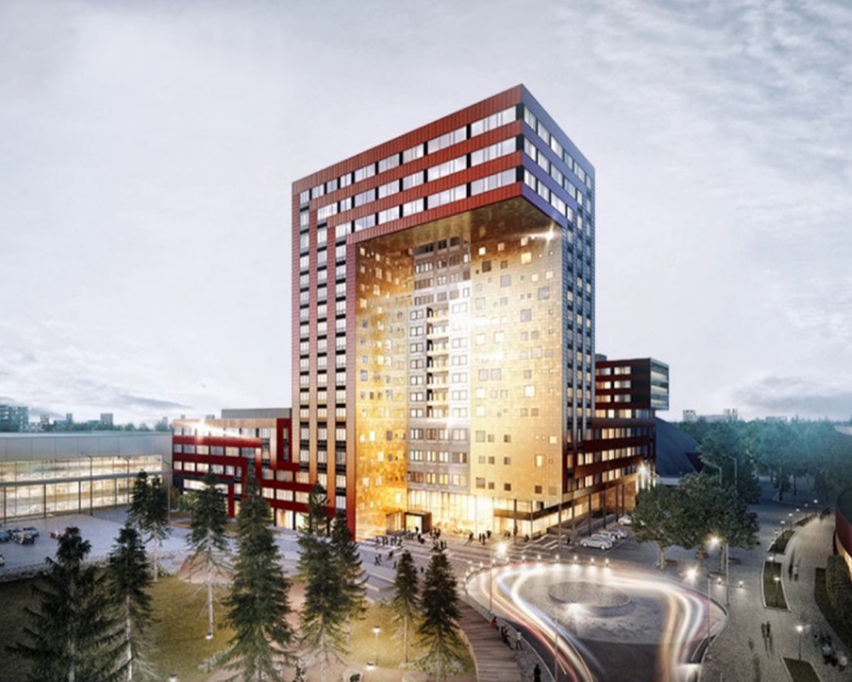 ICON Växjö progetto di Peikko, Svezia