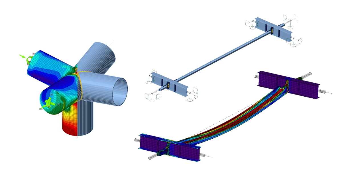 Types d'analyse avancés pour vos structures en acier