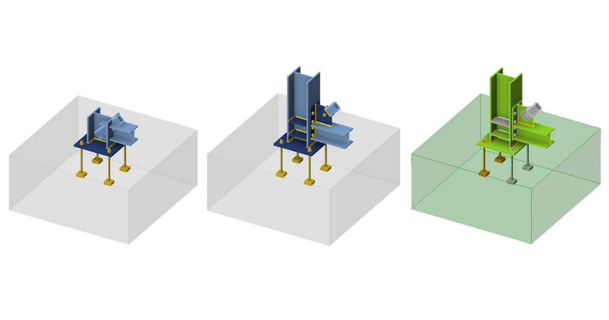 Constructief ontwerp van een kolomvoet met diagonaal (EN)