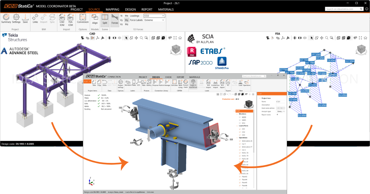 Bring FEA and CAD models together