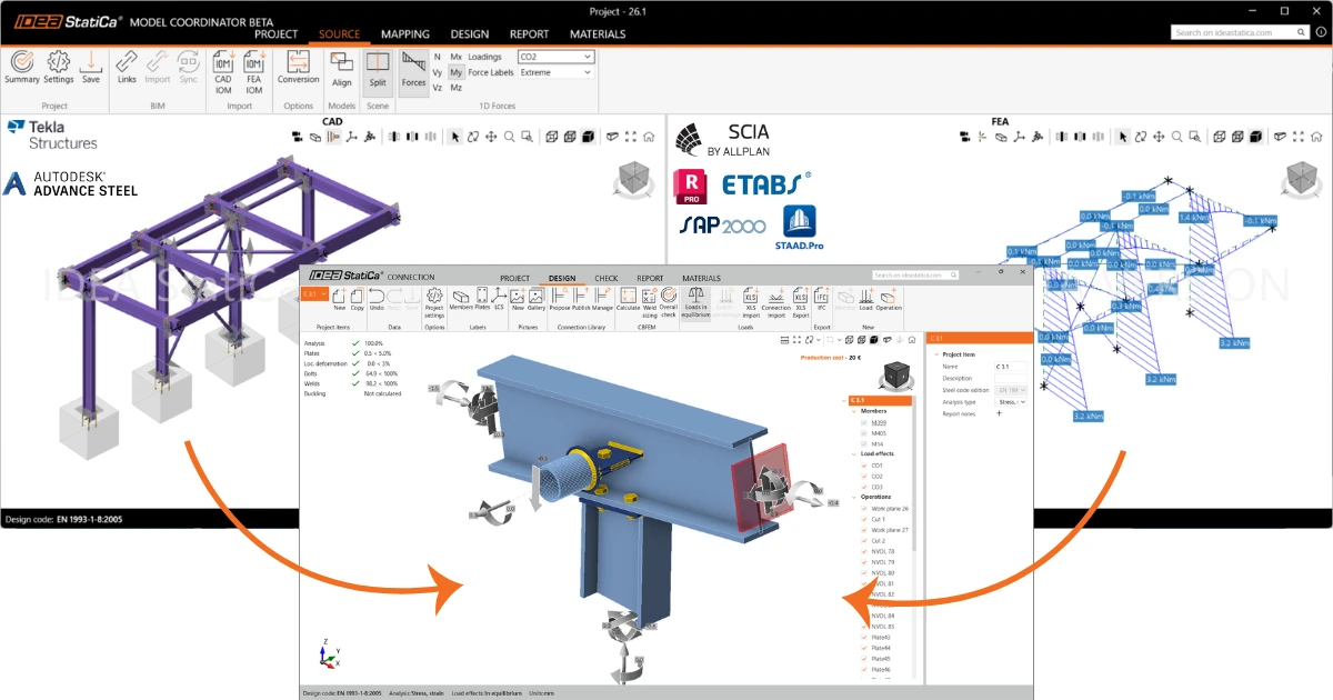 Bring FEA and CAD models together