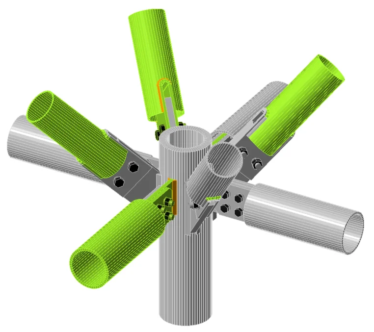 3D hollow section connections