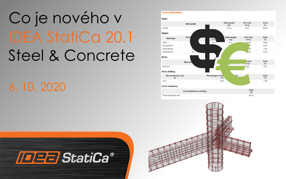 Co je nového v IDEA StatiCa 20.1