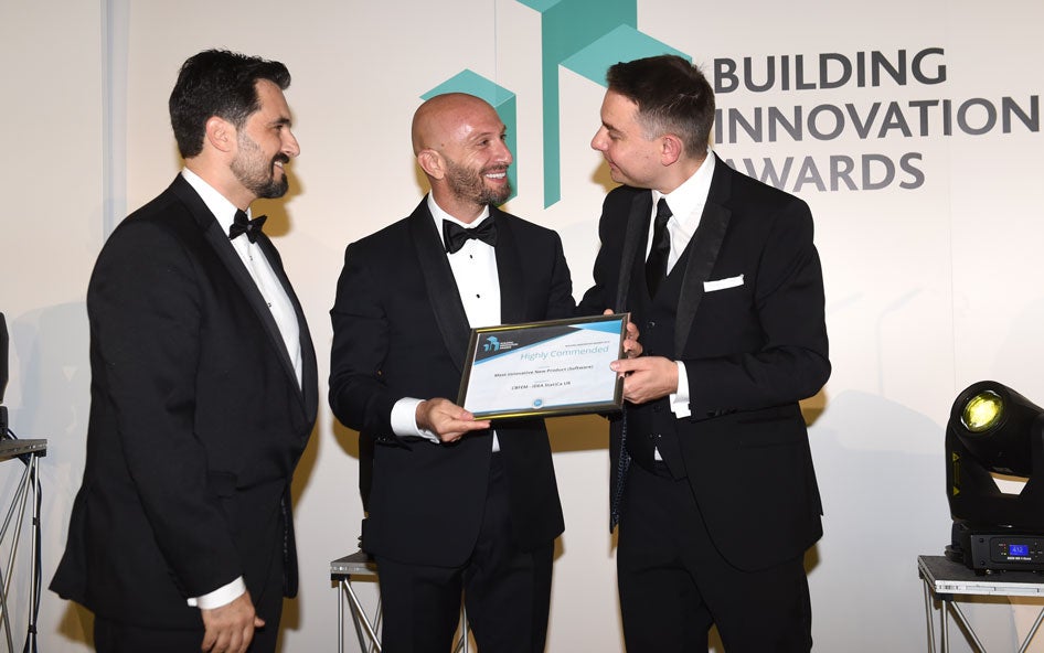 IDEA StatiCa UK získává ocenění na Building Innovation Awards 2019